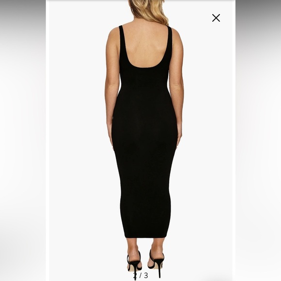 Naked wardrobe NW Sculpt Tank Midi Dress - Picture 2 of 4